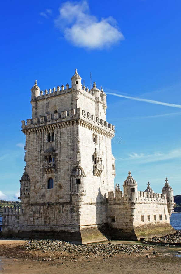 Torre de Belem, Portugal imágenes de archivo libres de regalías Torre de Belem, Portugal imágenes de archivo libres de regalías