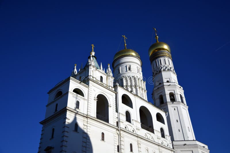 Torre de Ivan Great Bell do Kremlin de Moscou Local do patrim?nio mundial do Unesco fotografia de stock royalty free Torre de Ivan Great Bell do Kremlin de Moscou Local do patrim?nio mundial do Unesco fotografia de stock royalty free
