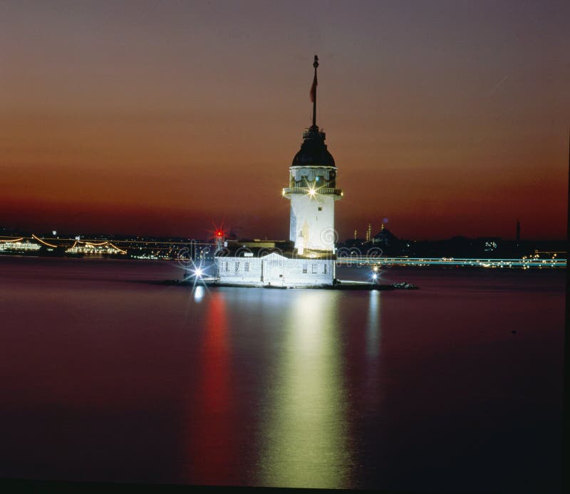Torre de la muchacha, Bosphorus Estambul imagen de archivo libre de regalías Torre de la muchacha, Bosphorus Estambul imagen de archivo libre de regalías
