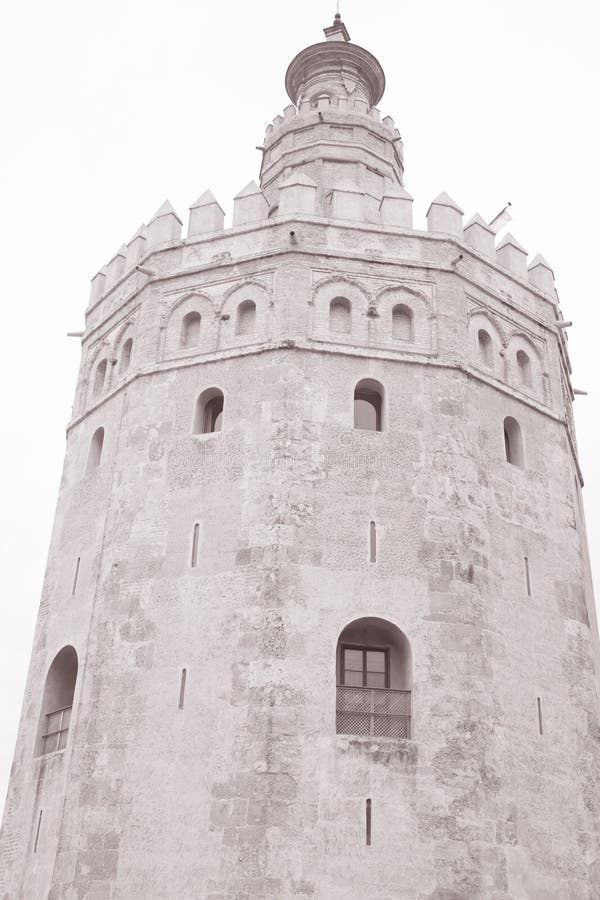 Torre DE Oro, Sevilla stock foto Torre DE Oro, Sevilla stock foto