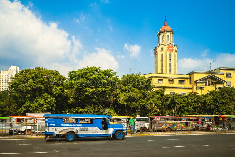 Torre de relógio da prefeitura de Manila