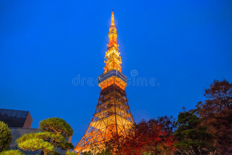 Torre de Tokyo foto de stock Torre de Tokyo foto de stock