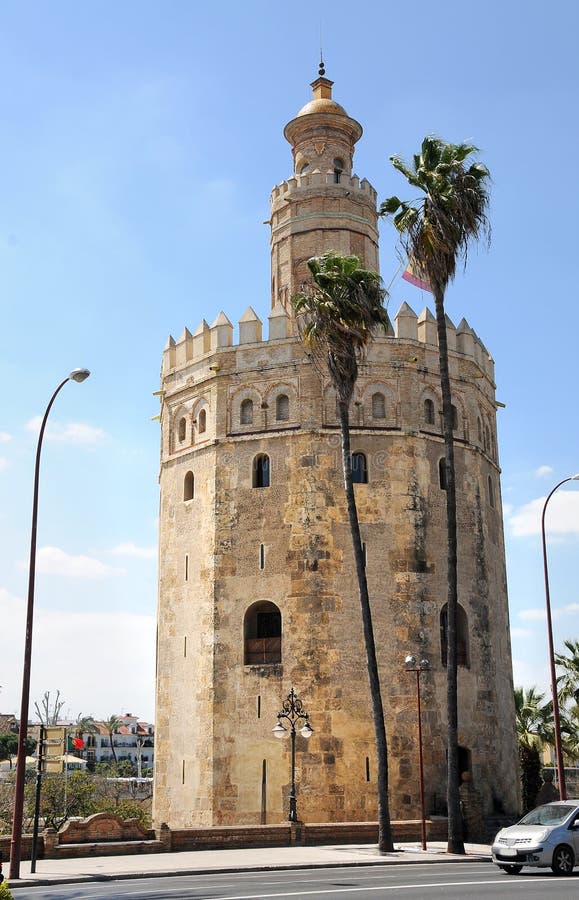 Torre del Oro photographie stock libre de droits Torre del Oro photographie stock libre de droits