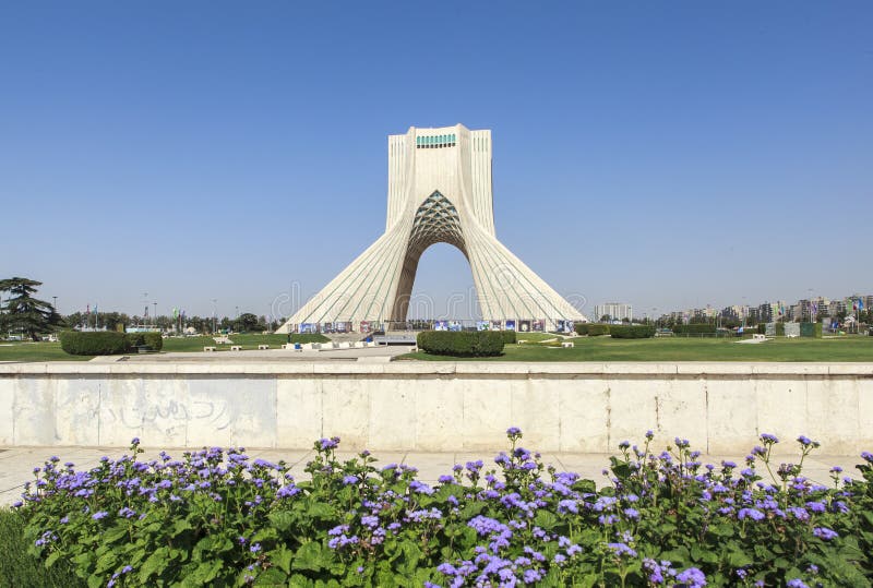This picture is taken at Tehran Capital, Iran. The Azadi Tower Persian: Ø¨Ø±Ø¬ Ø¢Ø²Ø§Ø¯ÛŒâ€Žâ€Ž â€” Borj e Ä€zÄdi; `Freedom Tower`, formerly known as the Shahyad Tower Ø¨Ø±Ø¬ Ø´Ù‡ÛŒØ§Ø¯ â€” Borj e Å ahyÄd; `King`s Memorial Tower`, is a monument located at Azadi Square, in Tehran City, Iran. It is one of the symbols of Tehran, and marks the west entrance to the city. It was commissioned by Mohammad Reza Pahlavi, the last Shah of Iran, to mark 2,500 years of the Persian Empire. This picture is taken at Tehran Capital, Iran. The Azadi Tower Persian: Ø¨Ø±Ø¬ Ø¢Ø²Ø§Ø¯ÛŒâ€Žâ€Ž â€” Borj e Ä€zÄdi; `Freedom Tower`, formerly known as the Shahyad Tower Ø¨Ø±Ø¬ Ø´Ù‡ÛŒØ§Ø¯ â€” Borj e Å ahyÄd; `King`s Memorial Tower`, is a monument located at Azadi Square, in Tehran City, Iran. It is one of the symbols of Tehran, and marks the west entrance to the city. It was commissioned by Mohammad Reza Pahlavi, the last Shah of Iran, to mark 2,500 years of the Persian Empire.