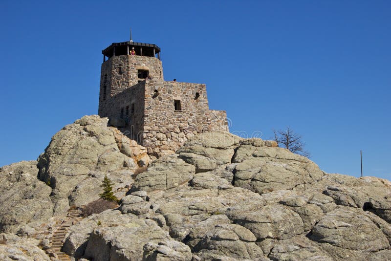 Torre di fuoco di punta di Harney immagini stock Torre di fuoco di punta di Harney immagini stock