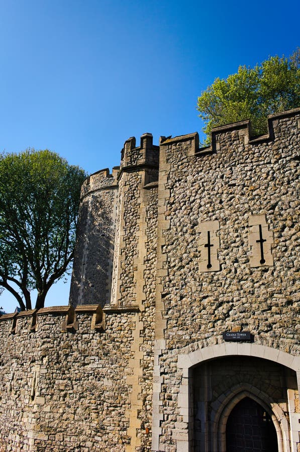 Torre di Londra - parete I - immagine stock Torre di Londra - parete I - immagine stock