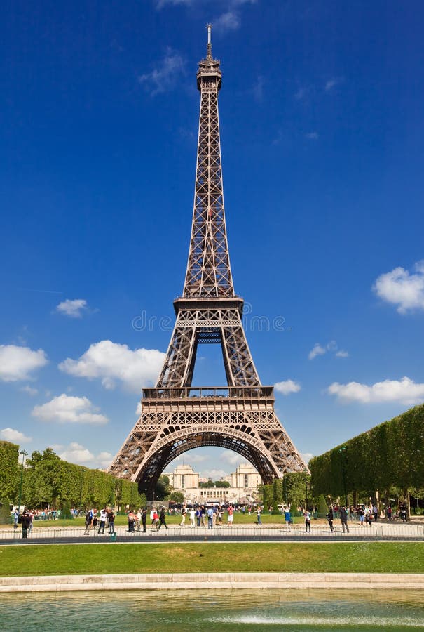 Torre Eiffel de Paris foto de stock Torre Eiffel de Paris foto de stock