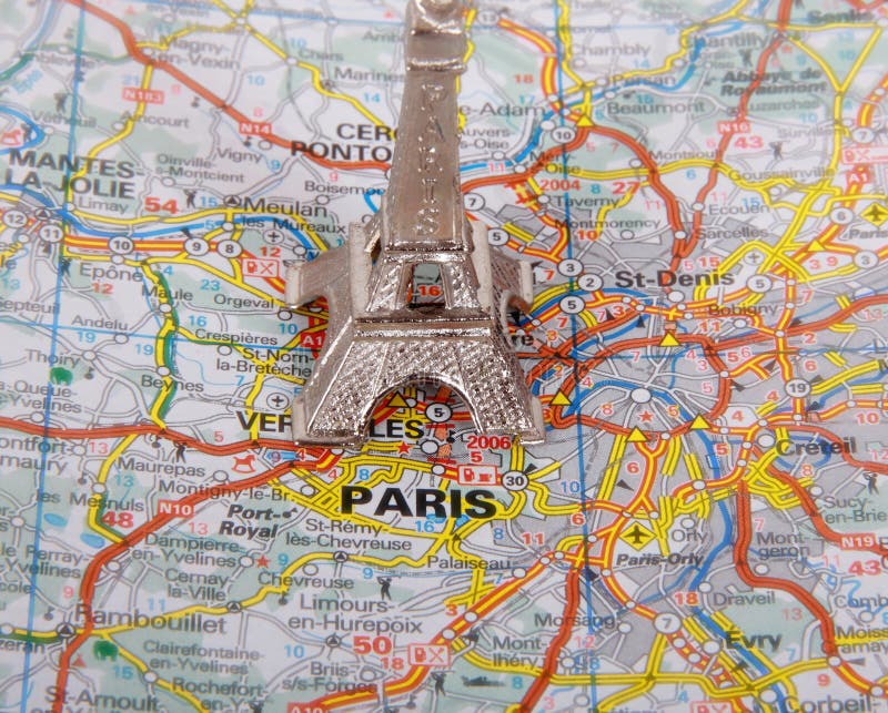 mappa di parigi tour eiffel