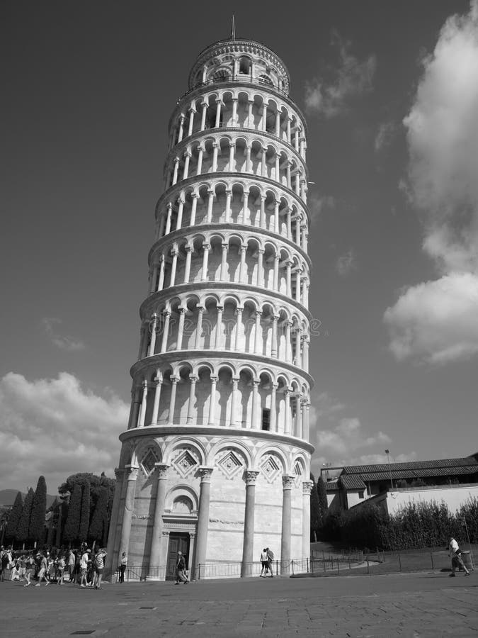 Torre inclinada de Pisa imagem de stock. Imagem de foto - 42754737