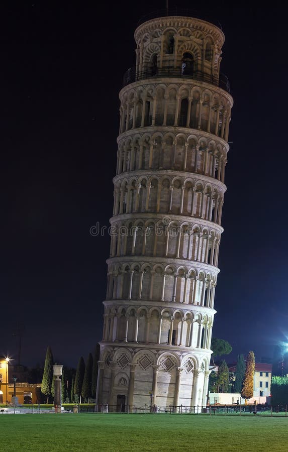 Torre inclinada, Pisa, Italy imagem de stock royalty free Torre inclinada, Pisa, Italy imagem de stock royalty free