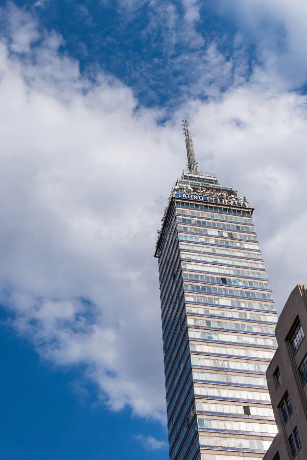 Latino Tower - Torre Latinoamericana Mexico City Editorial Image ...