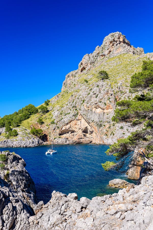 Port De Sa Calobra - Beautiful Coast Street and Landscape of Mallorca