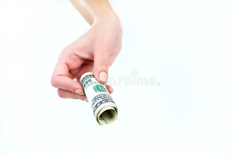 Torsione dei soldi di valuta americana nelle mani di fotografie stock libere da diritti Torsione dei soldi di valuta americana nelle mani di fotografie stock libere da diritti