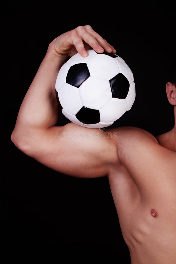 Torso of soccer player