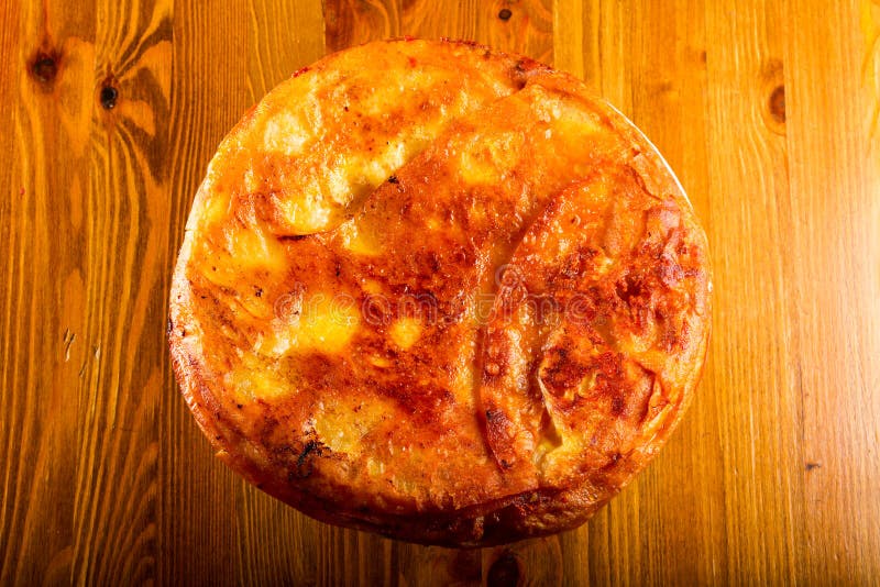 Torta caucasiano do yoka imagens de stock