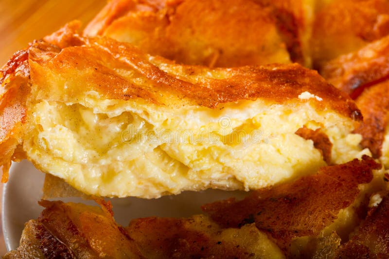 Torta caucasiano do yoka fotografia de stock