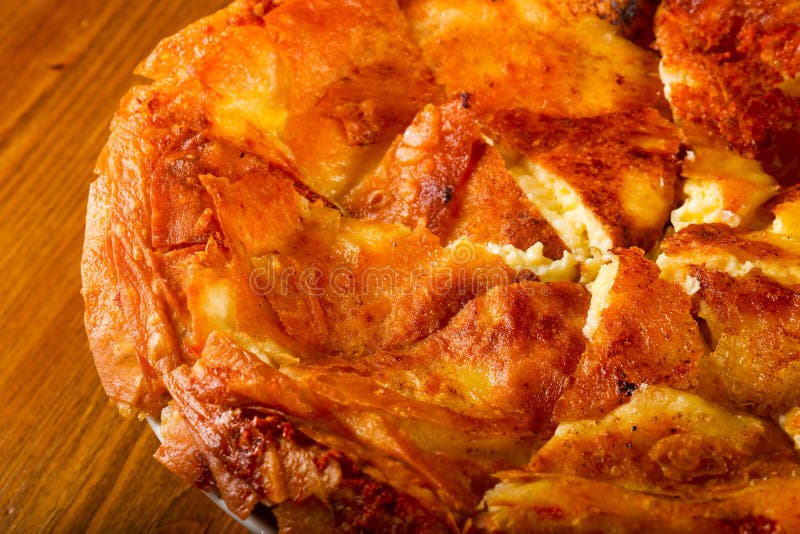 Torta caucasiano do yoka fotografia de stock