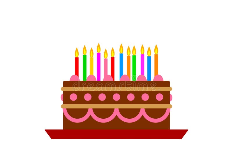 Torta de chocolate libre illustration