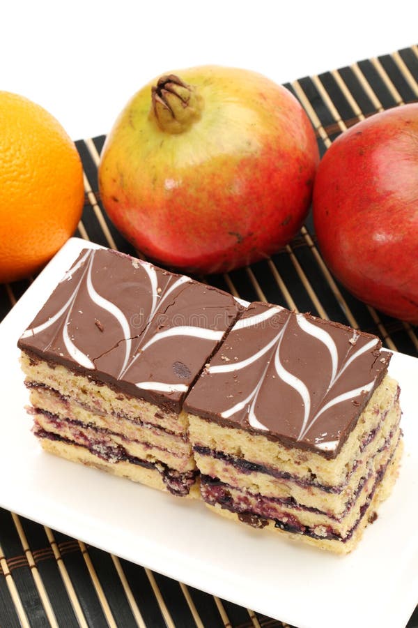 Torta De Chocolate, Granada Foto de archivo Imagen de objetos, adorne