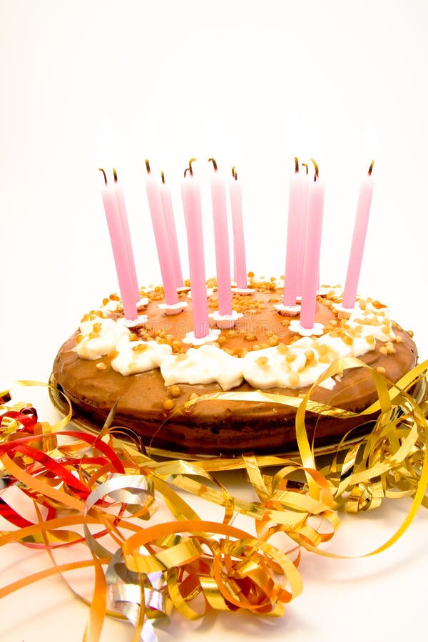 La Torta De Cumpleaños Es 18 Años Foto de archivo - Imagen de primer,  galleta: 120994654