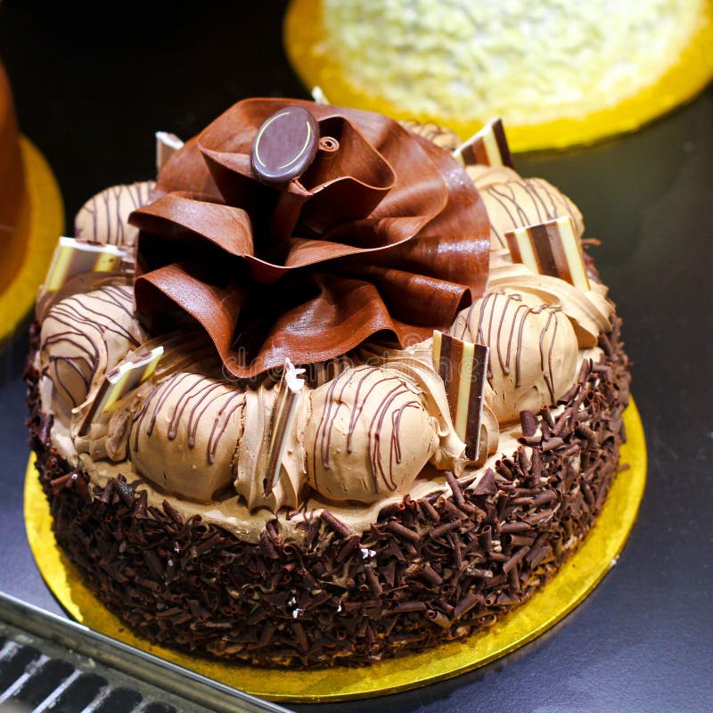 Torta del fiore fotografia stock Torta del fiore fotografia stock
