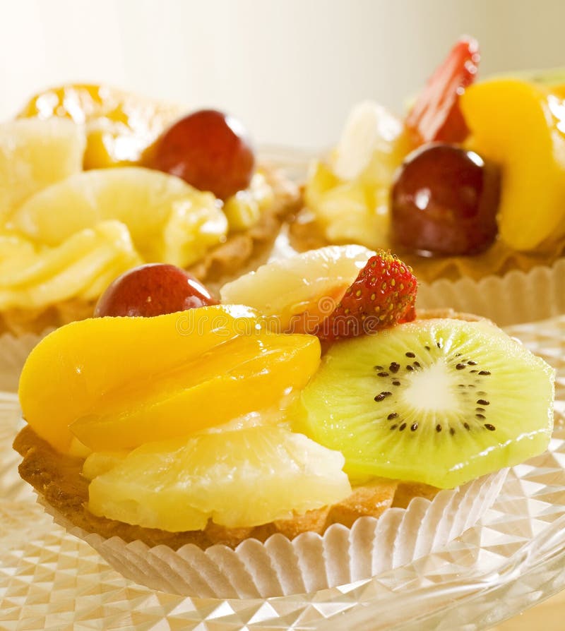 Torta della frutta fotografia stock Torta della frutta fotografia stock