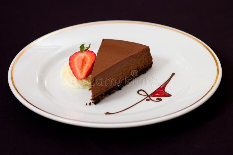 Very rich and decadent Chocolate Cheesecake. Very rich and decadent Chocolate Cheesecake