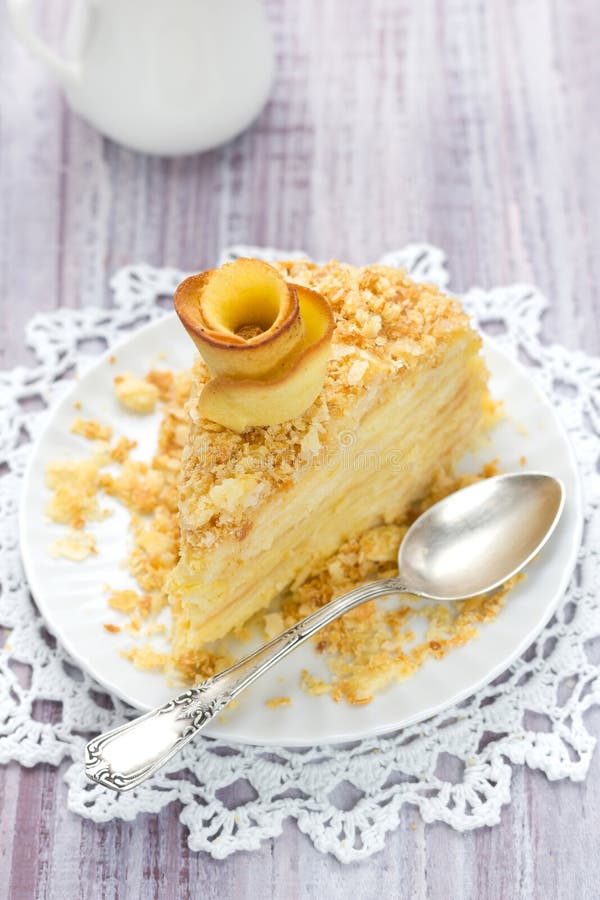 ¿cómo se hace la torta de napoleón