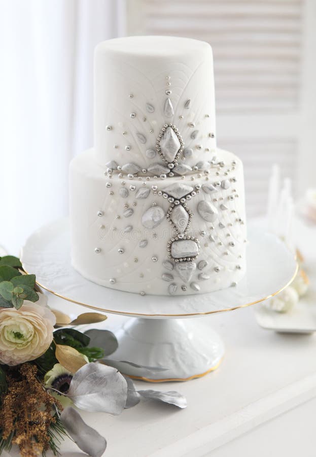 Topper Per Torta 25 Anni Argento Con Strass, Decorazione - Main Image