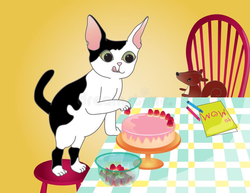 Torta para la madre libre illustration Torta para la madre libre illustration