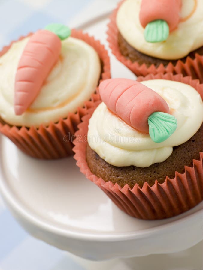 Close up of Carrot Cup Cakes. Close up of Carrot Cup Cakes