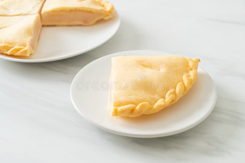 Delicious Toddy palm pies on white plate. Delicious Toddy palm pies on white plate