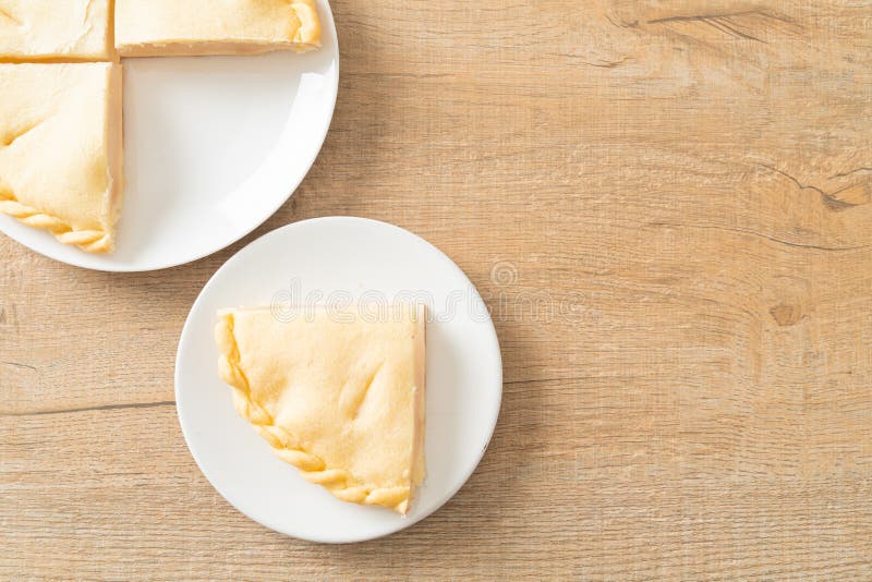 Delicious Toddy palm pies on white plate. Delicious Toddy palm pies on white plate