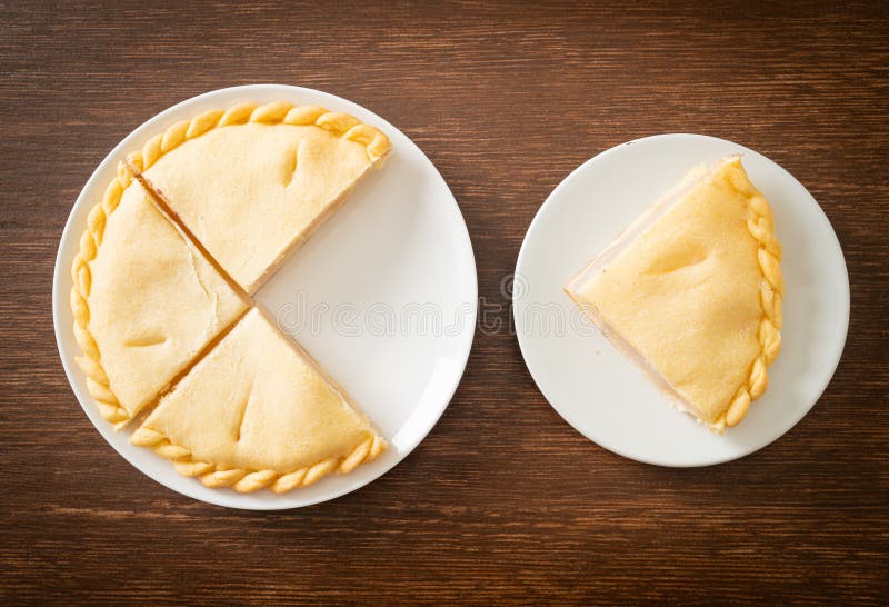 Delicious Toddy palm pies on white plate. Delicious Toddy palm pies on white plate