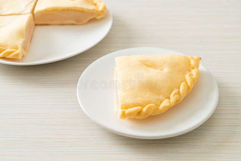 Delicious Toddy palm pies on white plate. Delicious Toddy palm pies on white plate