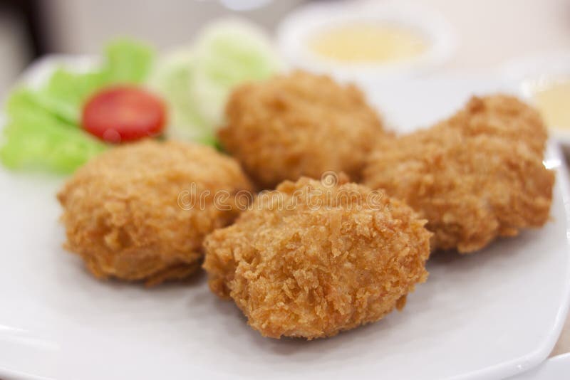 Thai Fried Shrimp Cakes is Thai Seafood. Thai Fried Shrimp Cakes is Thai Seafood