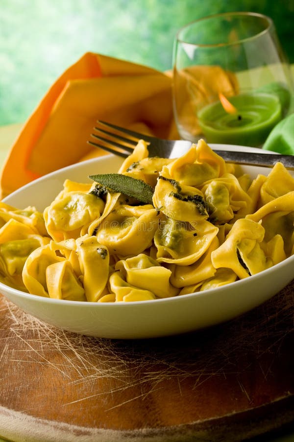 Tortellini with Butter and Sage