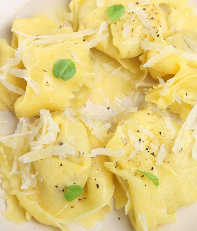 Tortellini Pasta with Parma Ham Stock Photo Image of parma, dish