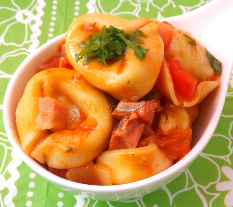 Tortellini stock photo. Image of noodles, tomatoes, pasta 41224558