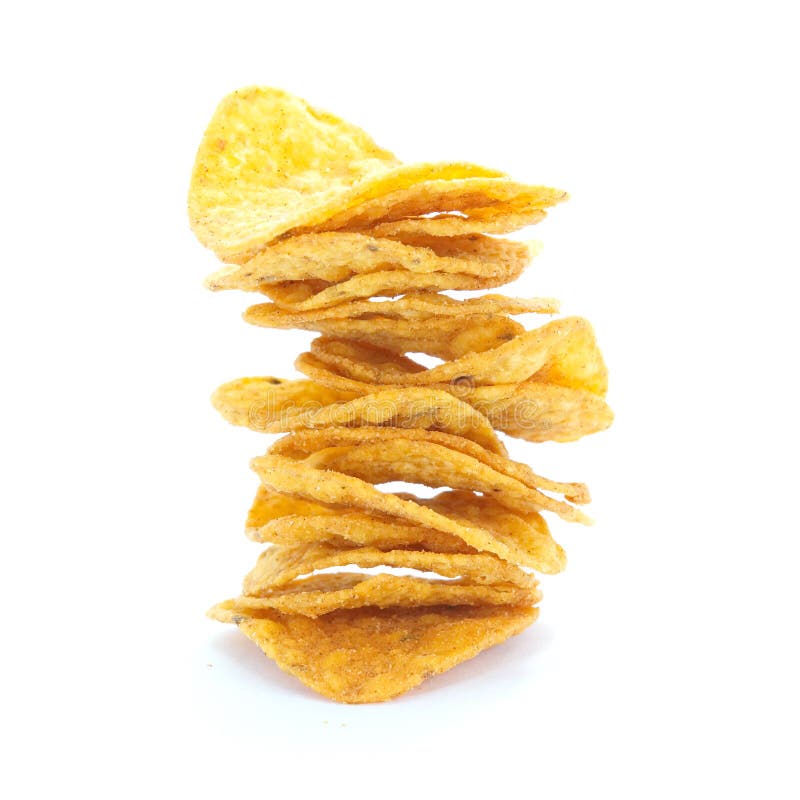 Tortilla chips tacos stock image. Image of chili, chips 35220155