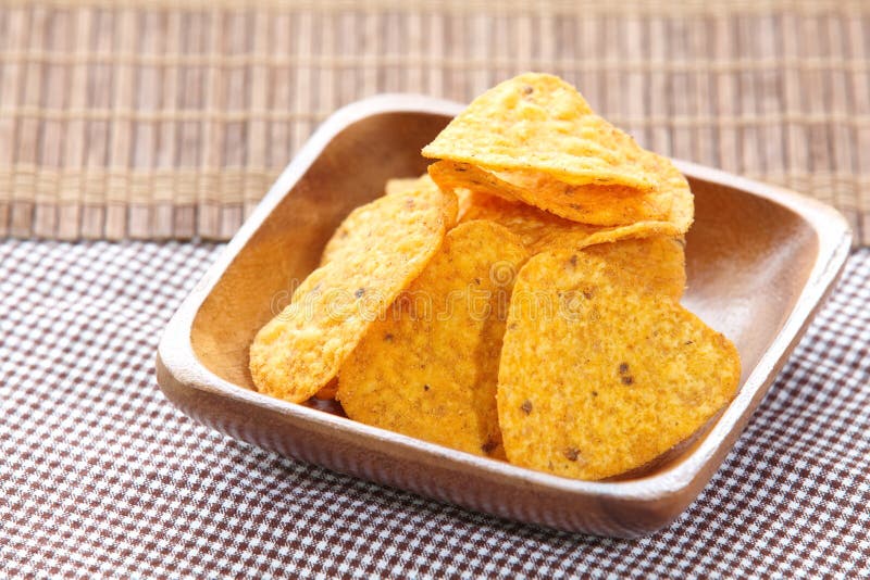 Tortilla chips tacos stock image. Image of spicy, meal 35220195