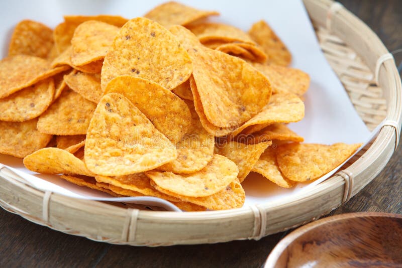 Tortilla chips tacos stock image. Image of meal, delicious 35220207