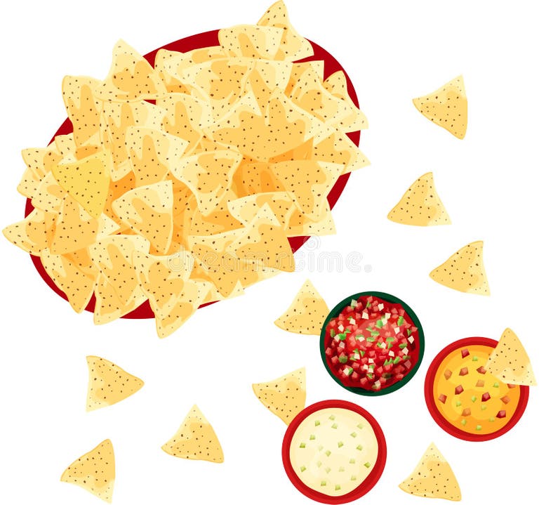 Tortilla Chips Dip Stock Illustrations 2,207 Tortilla Chips Dip Stock