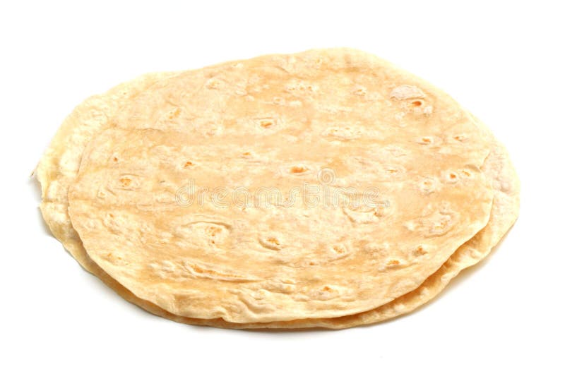 Tortillas in a stack