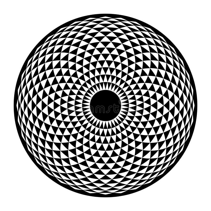 Torus Yantra, Hipnotycznej oko świętej geometrii podstawowy element