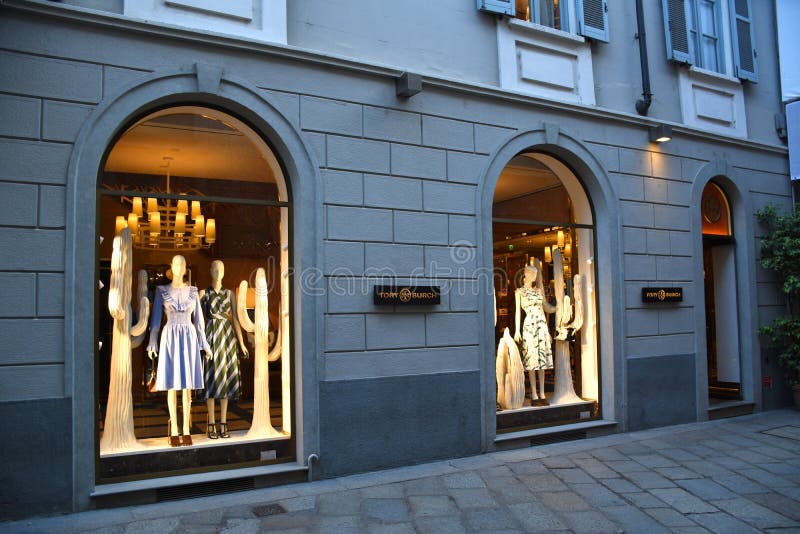 Tory Burch Store Displays in the Fashion District of Milan Editorial  Photography - Image of italy, exclusive: 160930447