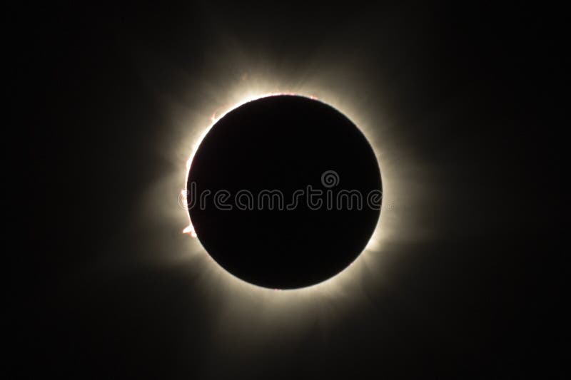 Totality during the 2023 Australian Total Solar Eclipse in Exmouth