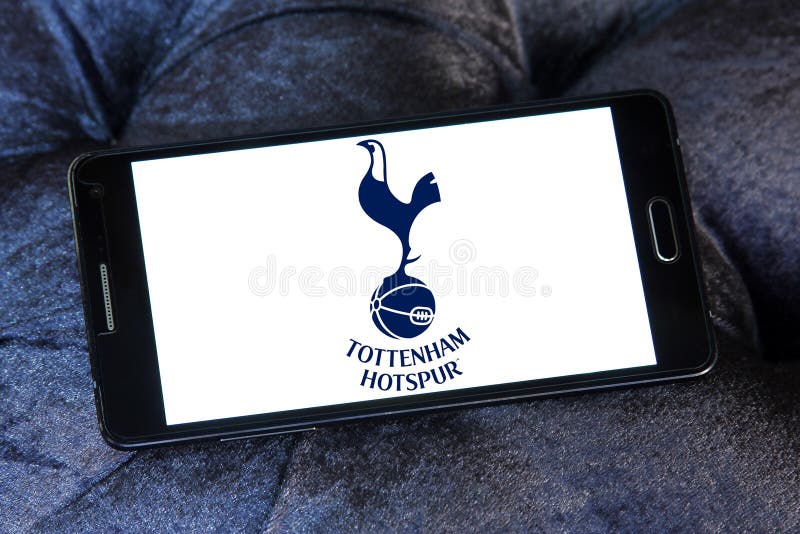 Tottenham hotspur football club logo stock photo
