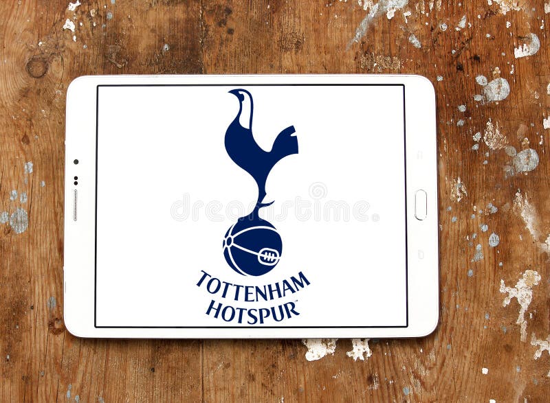 Tottenham hotspur soccer club logo stock images