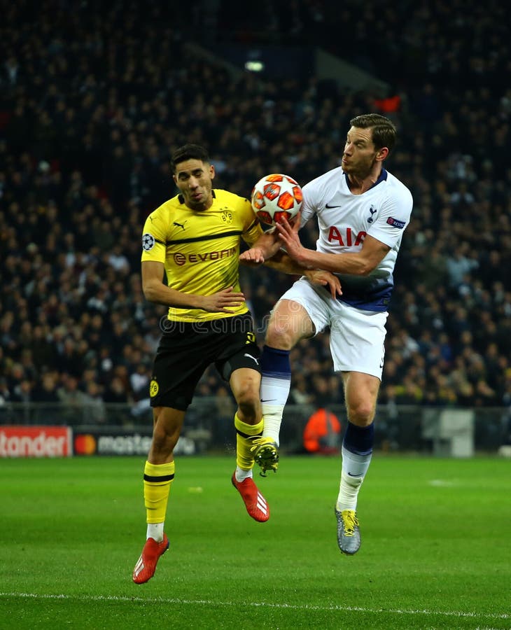 Jan Vertonghen De Tottenham Hotspur Foto Editorial - Imagem de  fotojornalismo, foto: 197097921